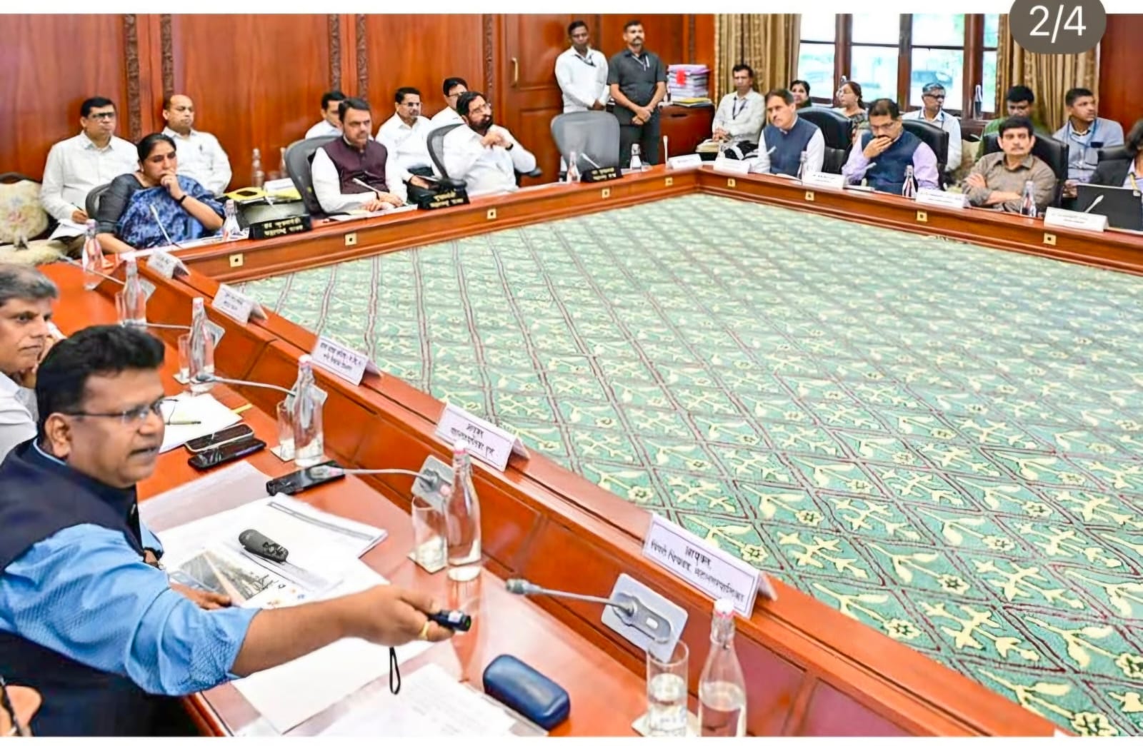 वाहतूक प्रकल्पांबाबत उच्चस्तरीय समितीची महत्त्वपूर्ण बैठक संपन्न