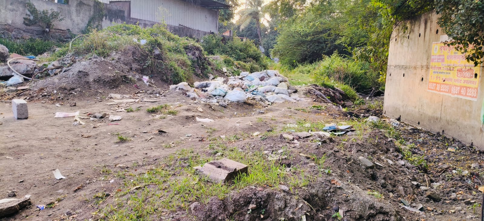 DP रस्ता कागदावरच; २८ वर्षांपासून कर भरूनही विकास रखडला